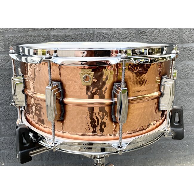 Ludwig Copper Phonic Snare LC662K, 14"x6,5", Hammered Copper