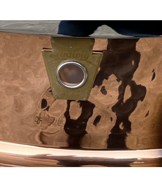 Ludwig Copper Phonic Snare LC662K, 14"x6,5", Hammered Copper