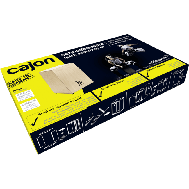 Schlagwerk CBA1S bouwpakket cajon Medium