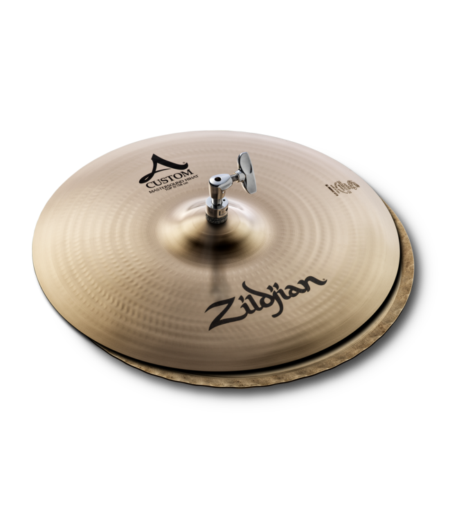 Zildjian A Custom,  hihat, 15", Mastersound Hats, brilliant ZIA20553