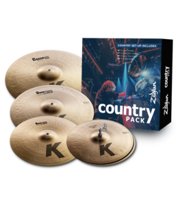 Zildjian Beckenset, K Country Pack K0801C