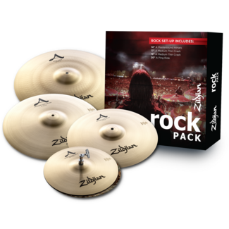 Zildjian Cymbal set A, Rock Pack