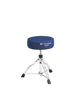 Tama drumkruk, 1st Chair Round Rider limited edition Navy Blue  with Vibrant Fabric Top Seats Limited HT430NBF