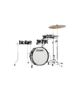 Tama LJK48P-HBK CLUB-JAM PANCAKE 4PC SHELL KIT  drumstel Hairline Black