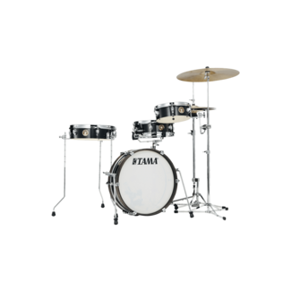 Tama LJK48P-HBK CLUB-JAM PANCAKE 4PC SHELL KIT  drumstel Hairline Black