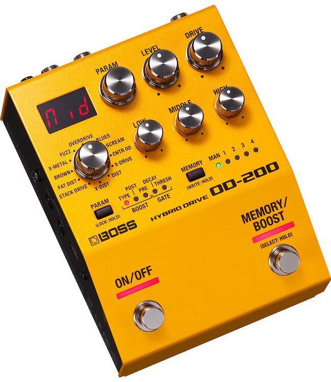 Boss OD-200  Hybrid overdrive