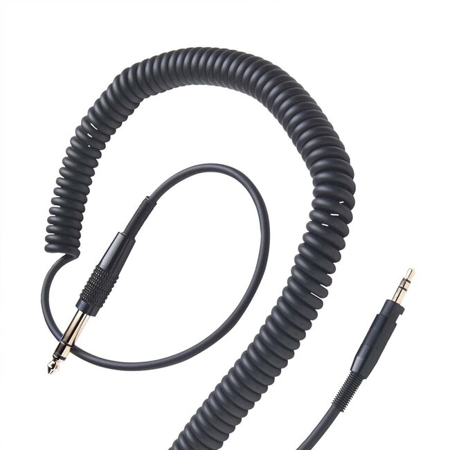 V-MODA Coil Pro Cable black - Kabel voor DJ koptelefoon COIL PRO BLK