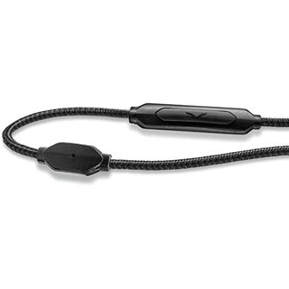 V-MODA 1 Button Speak Easy Cable black C-1SZ-BLACK kabel voor V-moda