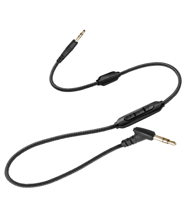 V-MODA 1 Button Speak Easy Cable black C-1SZ-BLACK kabel voor V-moda