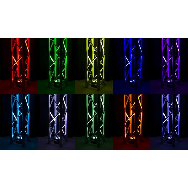 BeamZ BBP54 Battery uplight 4x12watt Led IP65 RGBAWUV 150.602