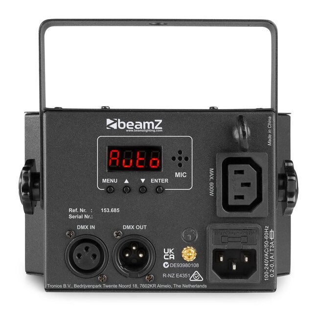 BeamZ DERBYSTROBE LED WITH DMX DERBY STROBE