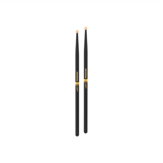 PROMARK R5AAG  Rebound 5A ActiveGrip Hickory Drumstick, Acorn Wood Tip