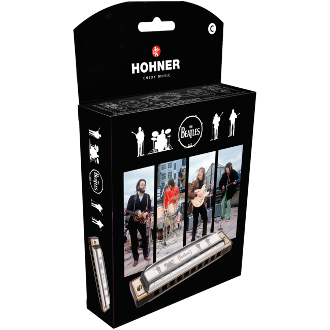 Hohner HOM196001X Harmonica, The Beatles Signature, C