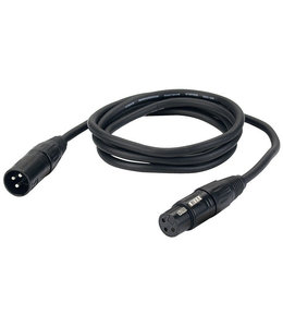DAP DAP FL0175 cable  XLR/M - XLR/F 3P 75cm black