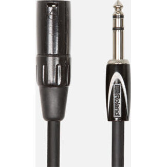Roland RCC-10-TRXM Balanced kabel 3M  1/4-inch TRS stereo male naar XLR male, Stereo Jack 6.3mm - XLR male