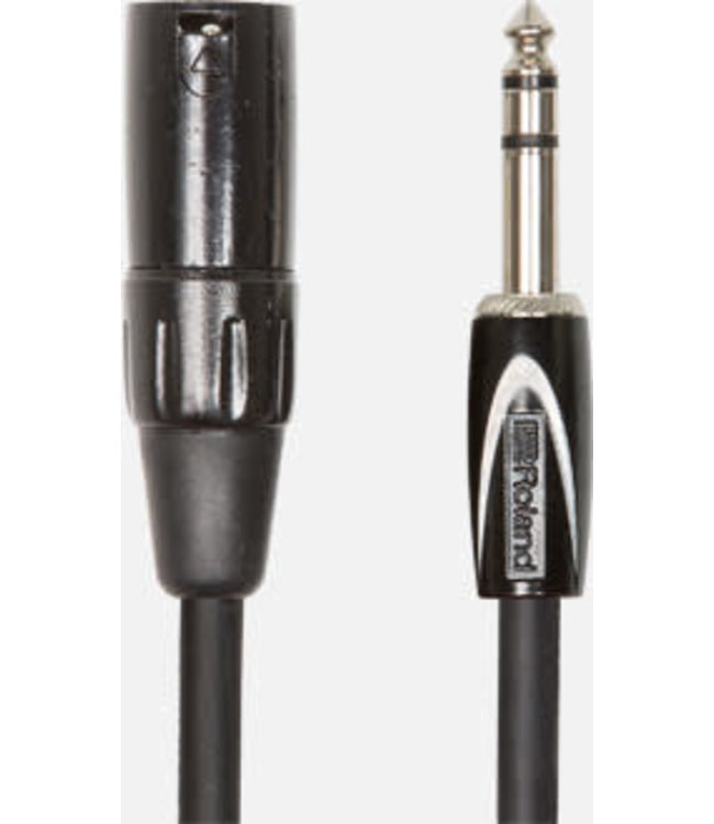 Roland RCC-15-TRXM Balanced kabel  1/4-inch TRS stereo male naar XLR male, Stereo Jack 6.3mm - XLR male 4.5M