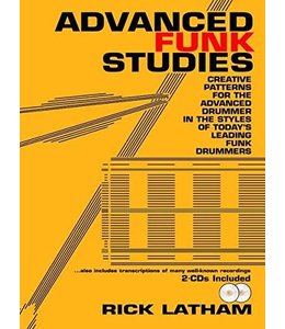 de Haske Rick Latham Advanced Funk studies - boek + 2 x CD