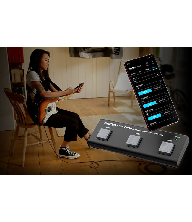 Boss FS-1-WL Wireless Foot Switch pageturner