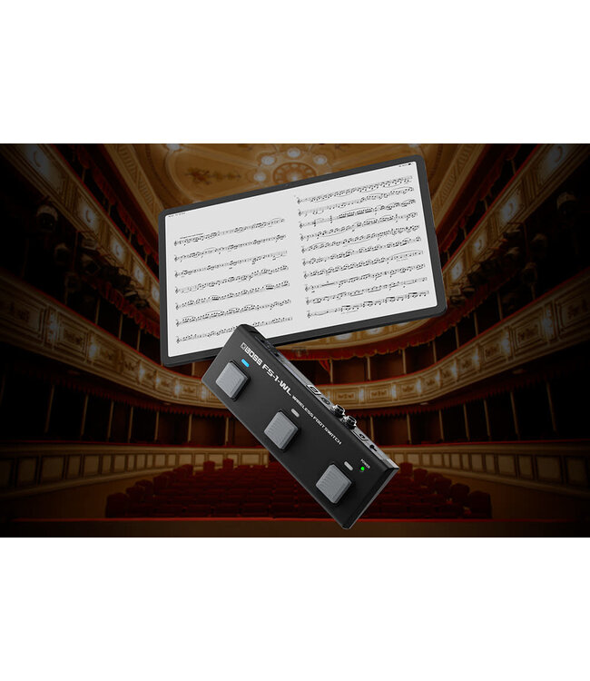 Boss FS-1-WL Wireless Foot Switch pageturner