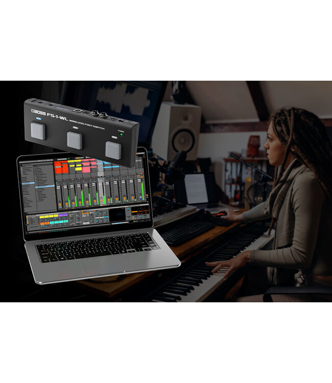 Boss FS-1-WL Wireless Foot Switch pageturner