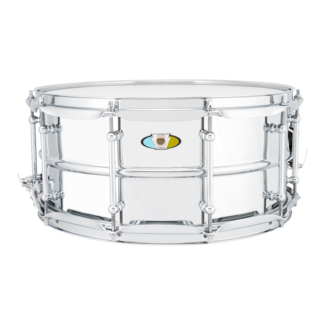 Ludwig LU6514SL Supralite steel snaredrum 14 x 6.5 inch