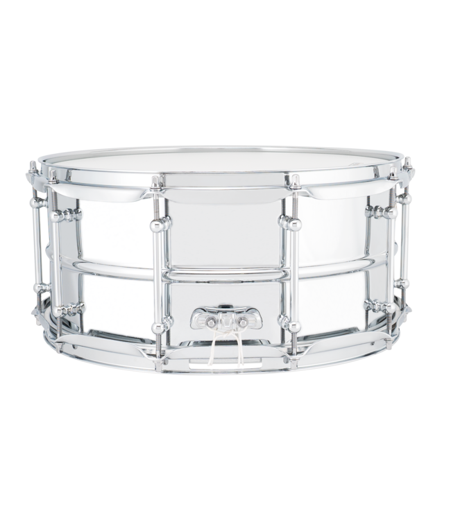 Ludwig LU6514SL Supralite steel snaredrum 14 x 6.5 inch