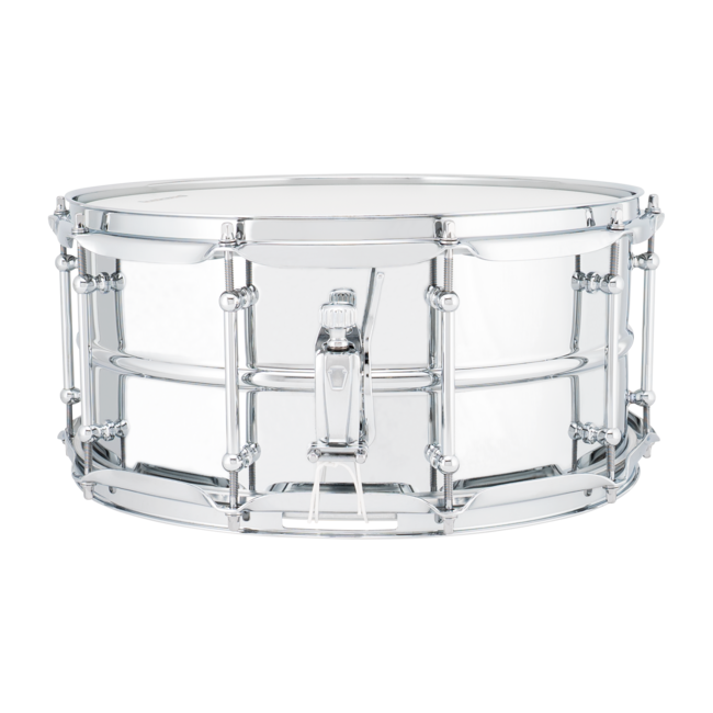 Ludwig LU6514SL Supralite steel snaredrum 14 x 6.5 inch