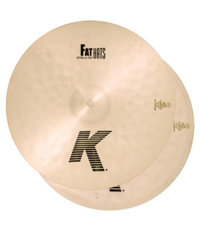 Zildjian ZIK1436 hihat 15 1/8" Fat hats traditional K Zildjian