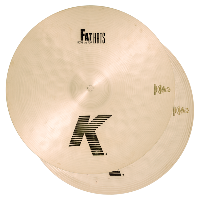Zildjian ZIK1436 hihat 15 1/8" Fat hats traditional K Zildjian