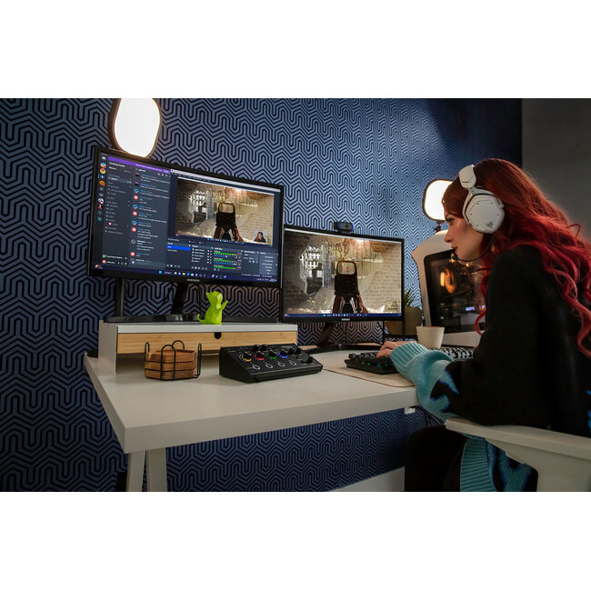Roland BRIDGECAST SOUND MIXER Professional audio streaming interface and mixer designed for online gamers