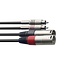 Stagg STC3CMXF 3M TWINKABEL CINCHm-XLRv