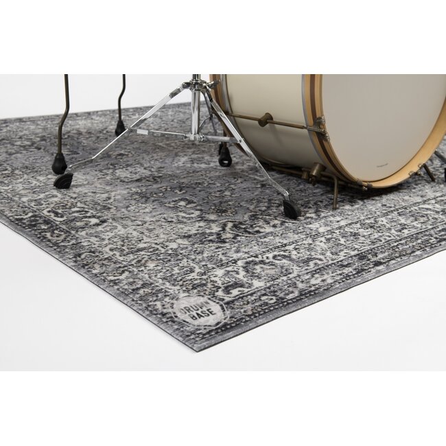 DRUMnBase Vintage Persian stage drum mat, drumrug, DNB-VP185 - Gray