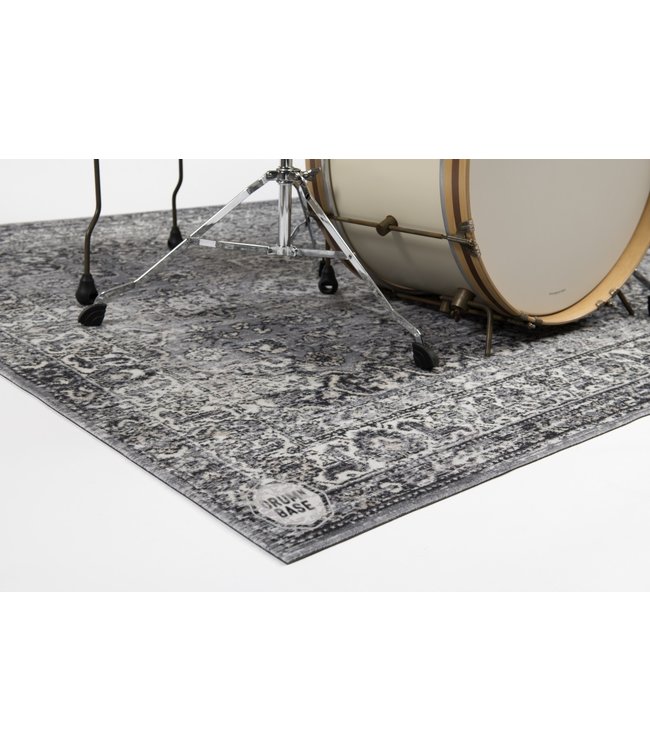 DRUMnBase Vintage Persian stage drum mat, drumrug, DNB-VP185 - Gray