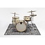 DRUMnBase Vintage Persian stage drum mat, drumrug, DNB-VP185 - Gray