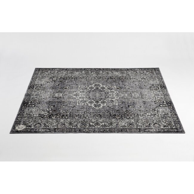 DRUMnBase Vintage Persian stage drum mat, drumrug, DNB-VP185 - Gray