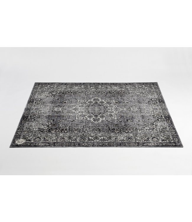 DRUMnBase Vintage Persian stage drum mat, drumrug, DNB-VP185 - Gray