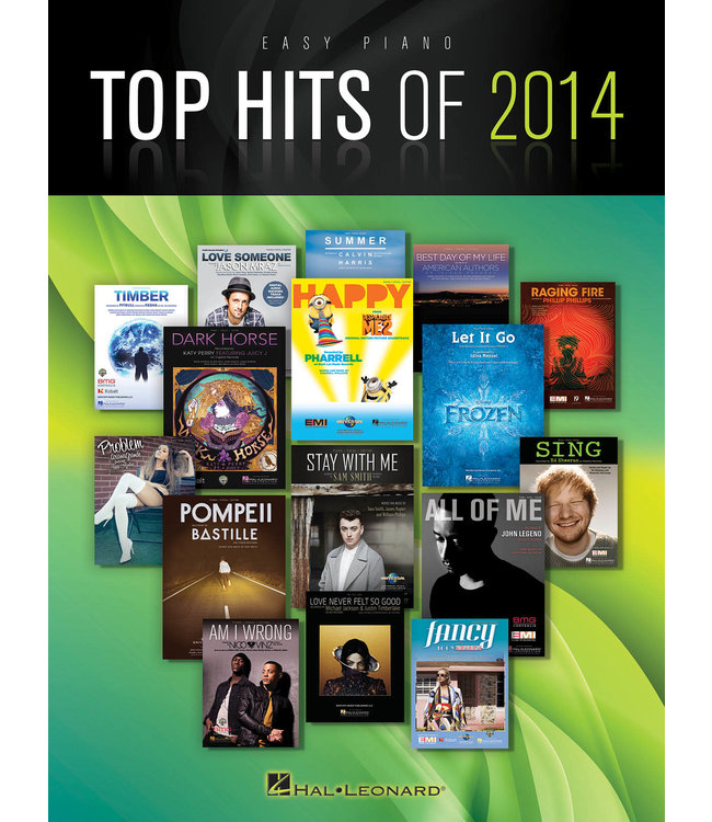 Hal Leonard tophits of 2014 easy piano