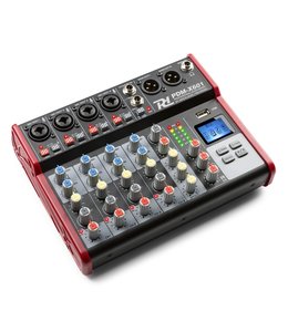 PD Power Dynamics PDM-X601 6-channel Studio music mixer with BT audio