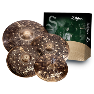 Zildjian SD4680 Cymbal Set, S Family, Dark Cymbal Pack, 14H/16+18Cr/20R ZISD4680