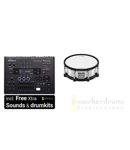 Roland TD-50XDP-PD140DS digital duo pack TD-50X drummodule + PD-140DS digitale snaredrum incl. Busscherdrums Soundupdate