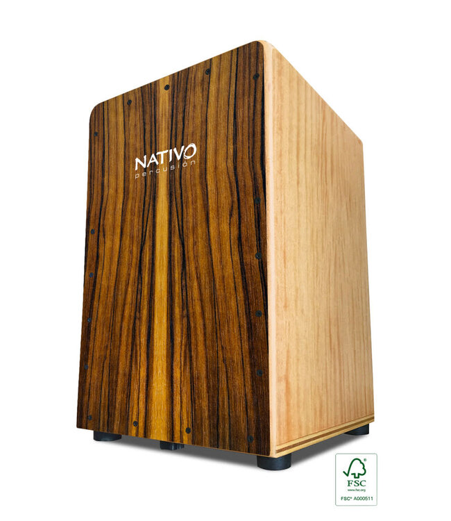 Nativo Percussion Cajon Inicia Brown  INIC-BROWN