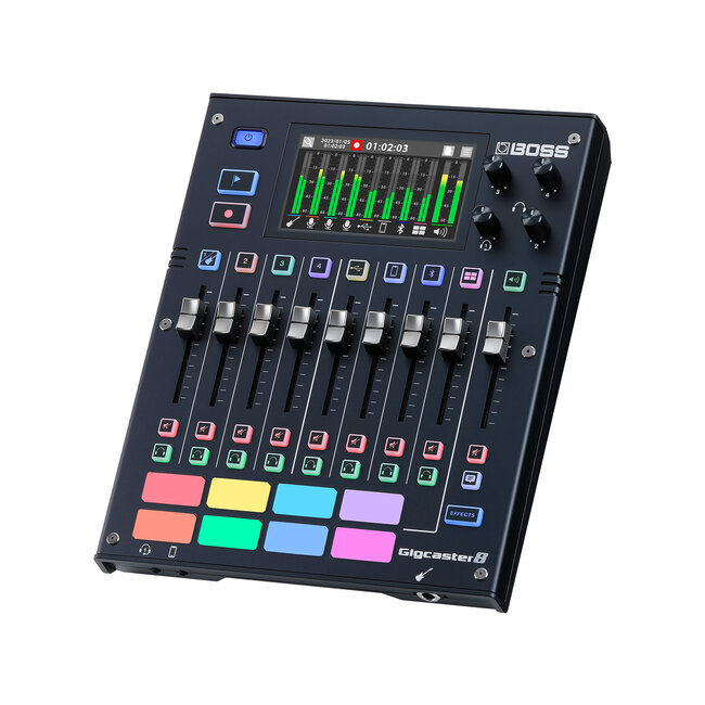 Boss GCS-8 Gigcaster mixer USB Audio Interface