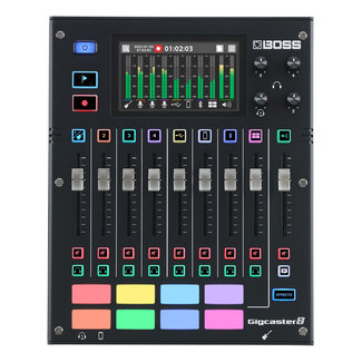 Boss GCS-8 Gigcaster mixer USB Audio Interface