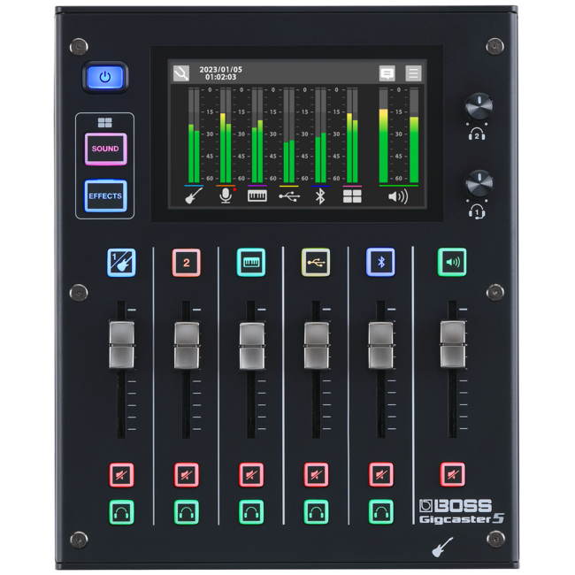 Boss GCS-5 Gigcaster 5 Audio Streaming Mixer