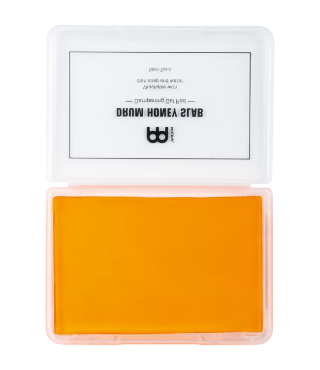 Meinl MDHS Drum Honey Slab 90 x 60 x 8mm orange rectangle