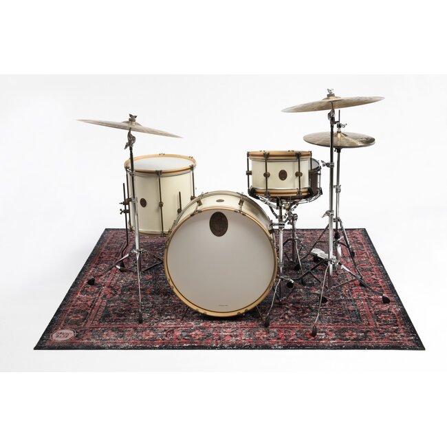 DRUMnBase Copy of Persian Stage drummat 185x 160cm Original Red
