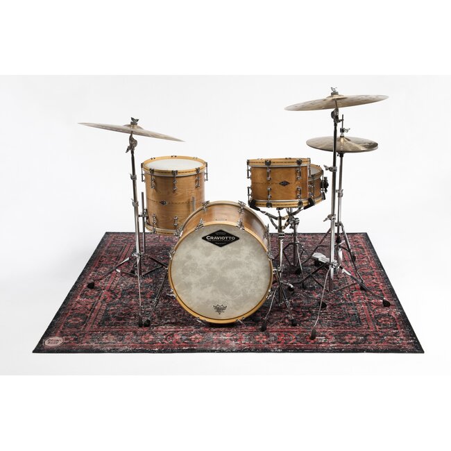DRUMnBase Copy of Persian Stage drummat 185x 160cm Original Red