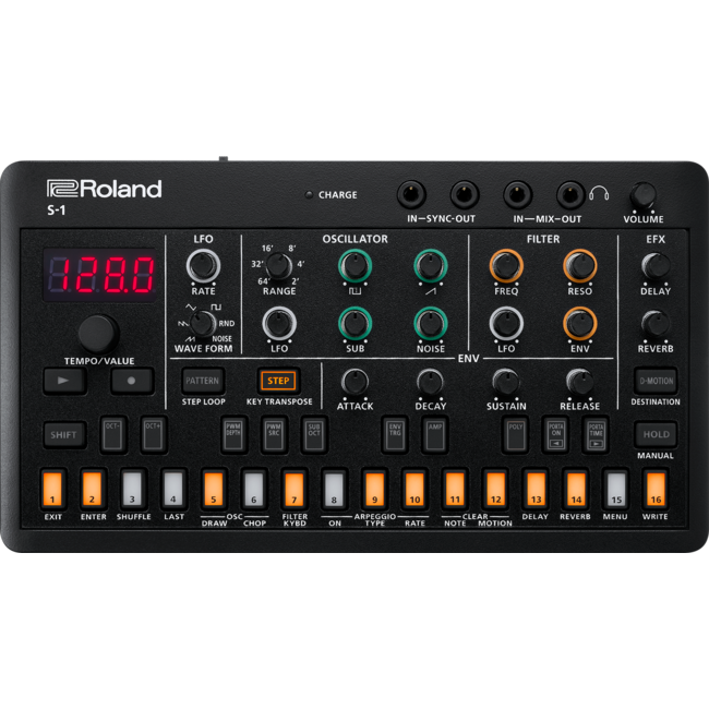 Roland S-1 AIRA Compact S-1 Tweak Synth SYNTHESIZER