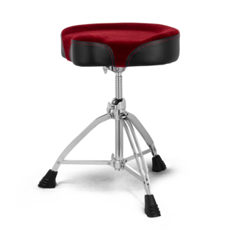 Mapex T865SER Drumkruk Saddle red stoffen bekleding MXT865SER