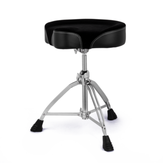 Mapex T865 Drumkruk Zadel zwart stoffen bekleding MXT865